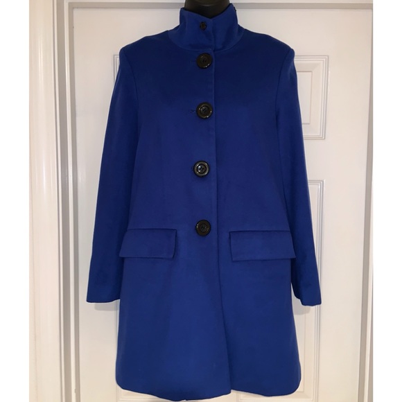 Alice & Olivia ‼️ SALE‼️ sapphire blue wool cashmere coat - Picture 14 of 17